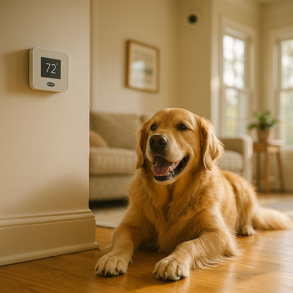 Featured image for How I Use Smart Home Tech to Keep My Golden Retriever Safe and Happy