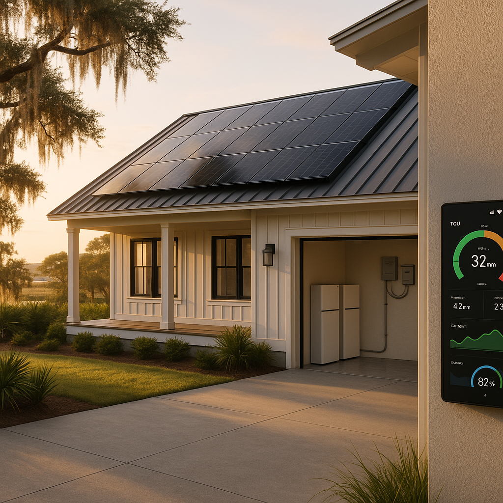 Time-of-Use Rate Optimization with Solar + Battery